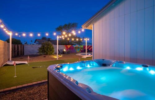 Chandler House | Mini Golf Fire Pit Pool Game Room