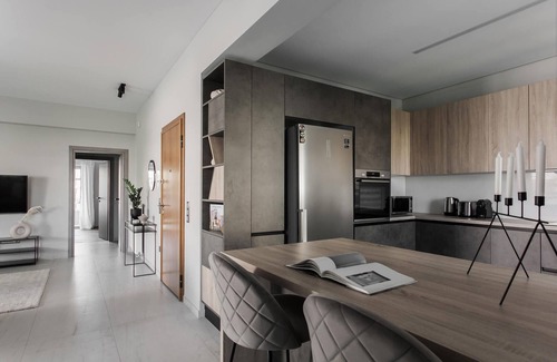 Palaio Faliro Apartment | Miraculous 3BR Apartment at Teal Faliro House
