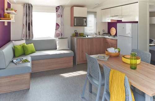 Les Cabannes House | Mobil-Home 6 persons, 3 bedrooms in Ariège Pyrenees