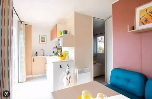 Paimboeuf House | Mobil home Classic - 20m2 - 1 Schlafzimmer - überdachte Terrasse 9m2 2 Personen