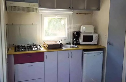 Rosans House | Mobil-home Standard "Sun Roller" 27m2 - 2 Schlafzimmer - überdachte Terrasse 4 Personen