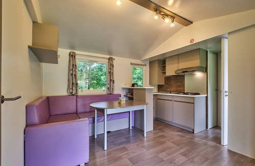 Mens RV Rental | Mobile Home "6 Personnes 205" with Shared Pool & Private Terrace