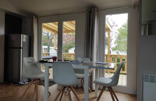 Litteau House | Mobile Home Agréable Situé Dans Camping à 40 mn des Plages du Débarquement