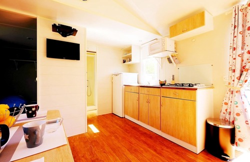 Sigean House | MOBILE HOME Conditioning, Small Price and close any activity! Family Camping