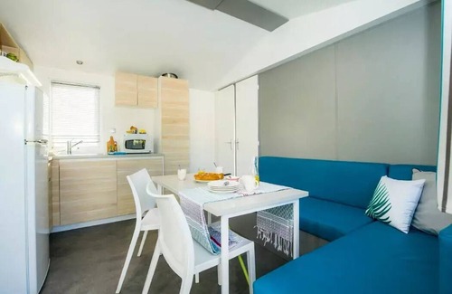 Angles House | Mobile home Einfache Terrasse