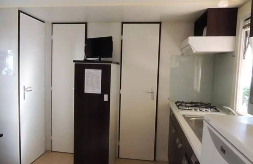 Boisseron House | Mobilheim Komfort FAMILY PLUS 32m2 4 Zimmer TV INCLUDED arv/departement Samstag 6 Personen