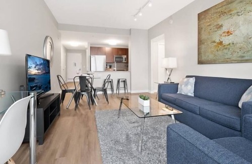 Hudson Exchange Apartment | Modern 1BR | Upscale Amenities | Heart of Jersey City | by GLS