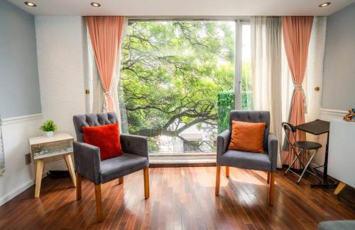Colonia Cuauhtemoc Apartment | Modern 2BR by iconic Angel de la Independencia