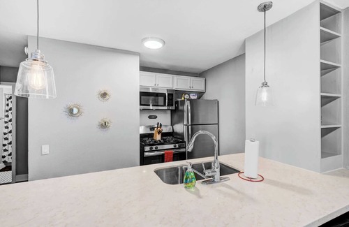 Hyde Park Apartment | Modern 2BR Montrose Walkable Parking Crib
