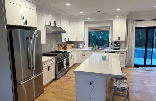 Mattituck House | Modern 4Bedroom Farmhouse w/Heated Saltwater Pool in Mattituck close to beaches