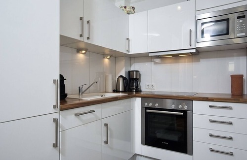 Westerland Apartment | Modern apartment for 2 people with balcony and parking space right on the beach