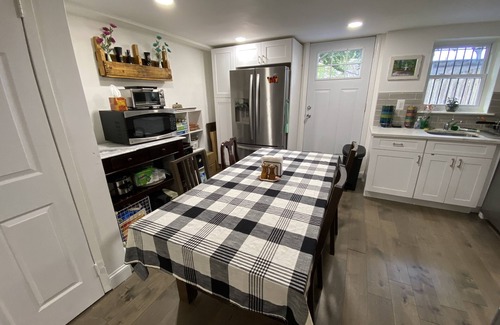 Crown Heights House | Modern, bright house with lovely back yard & patio