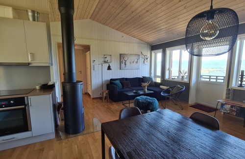 Voss Apartment | Modern Cabin @Voss, 3 bedr 2 baths 7 beds Sauna Covered balcony + terracen