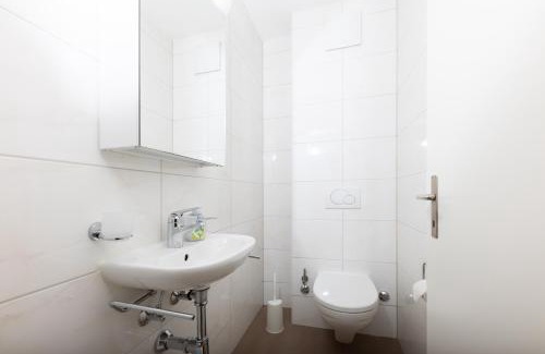 Champfer Apartment | Modern crossing apartment facing Piz Rosatsch