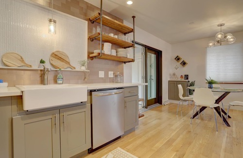 Berkley House | Modern Denver Getaway: Hot Tub, Fire Pit, King Bed