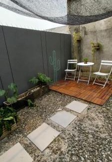 South Tangerang House | Modern Home of Sun Patio & BBQ & Coffee at Bintaro 9