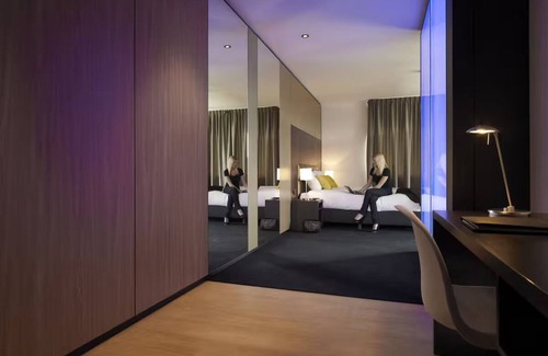 Municipality of Kerkrade Hotel | Modern Hotel Stay Near GaiaZOO – 12 Min Drive + Stadium Pitch View