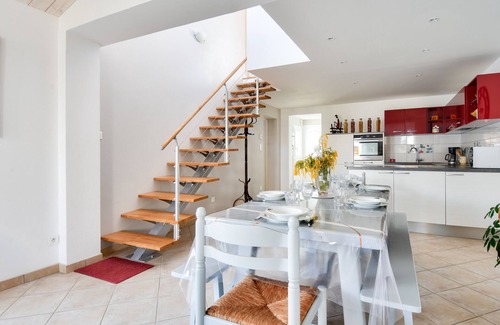 La Gueriniere Ski Chalet | Modern house 80m from the beach - for 6