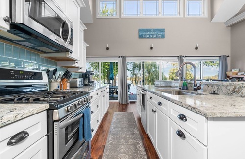 Sand Creek House | Modern Lakefront Home on a Private Lake in the Irish Hills, Sunset Lake Views!