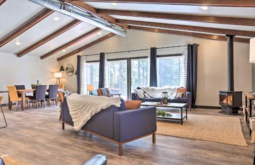 Lead House | Modern Lead Cabin with Private Hot Tub and Fireplace!