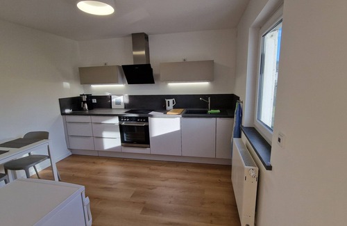 Wilnsdorf Apartment | Modern, newly built vacation apartment with large covered balcony and view