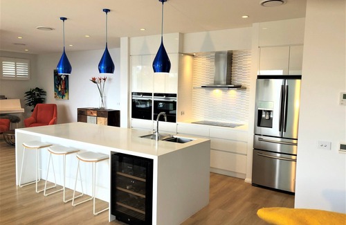 Malua Bay House | Modern Ocean Front Luxury 4 Bedroom Home with Spectacular Ocean Views