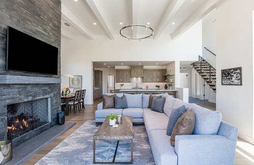 Park City House | Modern Promontory Cobalt Cabin near Jordanelle Reservoir, Main Street Park City, & Ski Resorts