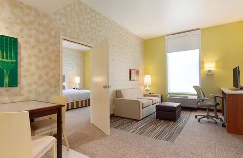 Newtonville Hotel | Modern Retreat: Pets Allowed, Onsite Pool. Close to Six Mile Waterworks!