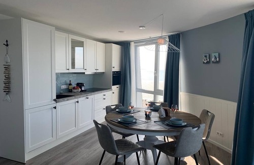 Scherpenisse Apartment | Modern Retreat with Private Sauna