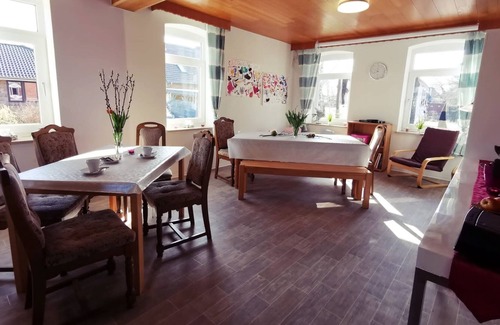 Rabenholz Bed & Breakfast | Modern room with a private bathroom