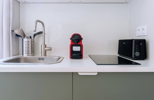 Porte-Saint-Martin Condo | Modern & Serene 1BR Apartment in Paris