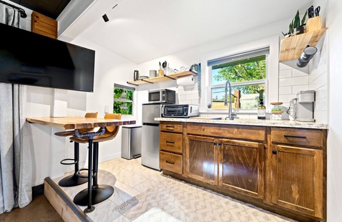 Tech Terrace House | Modern Tiny Home in Tech Terrace – Walk to Texas Tech and J&B Coffee & More!