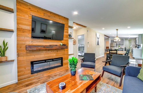 Unadilla Cabin | Modern Unadilla Retreat w/Decks & Gas Grill!