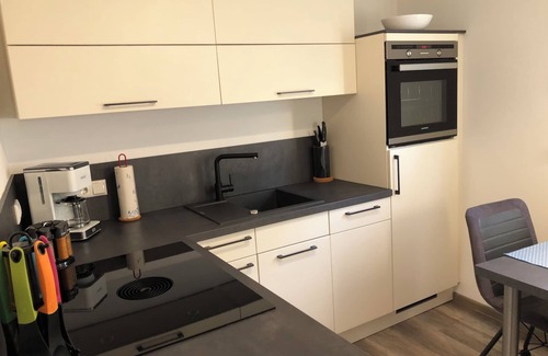 Valwig Apartment | Modern vacation apartment (non-smoking) with balcony and direct view of the Moselle