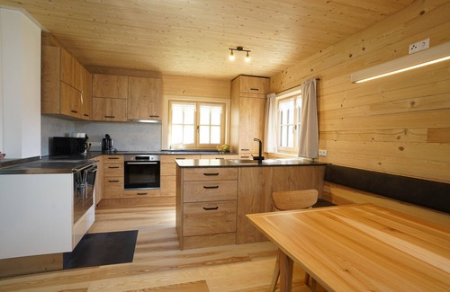 Bizau Ski Chalet | Modern vacation hut in a quiet, secluded location at the foot of the Hirschberg, with terrace