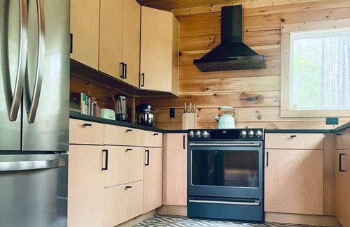 Braswell Cabin | Modern, woodsy 2-bedroom cabin for pet-friendly, family-friendly, cozy getaways