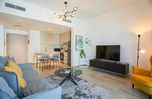 Abu Dhabi Apartment | Modern Yas Island Escape w/Peaceful Canal Views