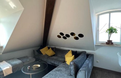 Gersthofen Apartment | Moderne Galerie-Wohnung! Zentral-A8-B17 WIFI