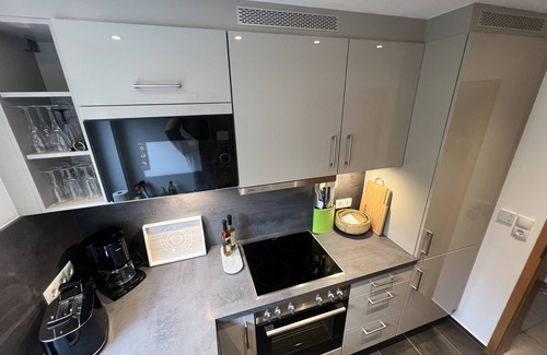 Albig Apartment | Moderne Souterrainwohnung im Schönen Rheinhessen