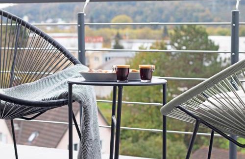 Loerrach Apartment | Modernes 80 qm Apartment mit Balkon und Innenstadtnah