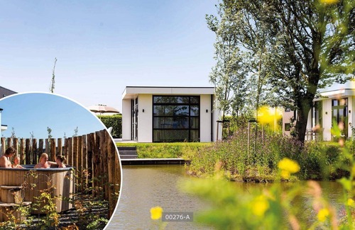 Cromvoirt Ski Chalet | ✓ Module Special at Résidence de Leuvert ✓ Holiday home for 4 persons ✓ Located near Den Bosch (Noord-Brabant) ✓ Near De IJzeren Man ✓ Book directly through the park