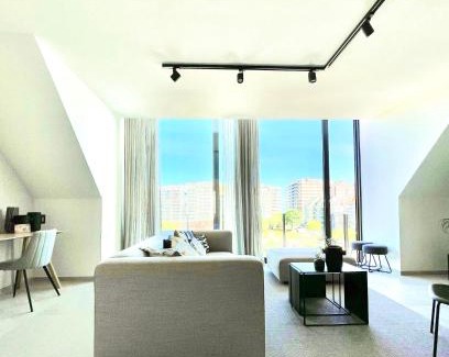 Blankenberge Apartment | MOLO roof - stylish penthouse with marina view Blankenberge within walking distance from the sea - 15 km from Bruges