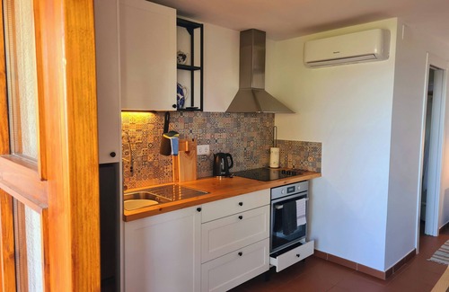 Sant Pere de Vilamajor Apartment | Montseny Natural Park Forest Studio with spectacular valley and coastal views