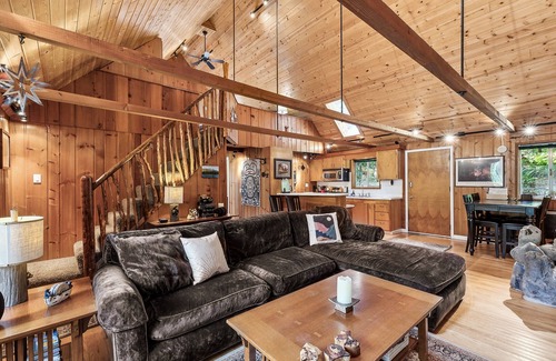 Baring Cabin | Mountain Memories - river access, pet friendly w/hot tub