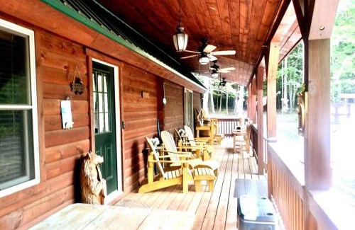 North Blenheim House | Mountain-Top-Hideaway Stay in a log cabin on a private rd! Swim, hike, explore a true mountain experience