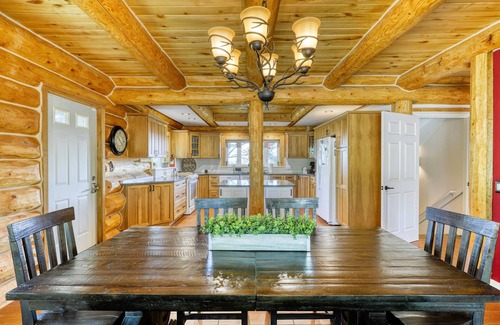 Pagosa Springs Cabin | Mountain-View Log Cabin on 5 Acres w/Game Room