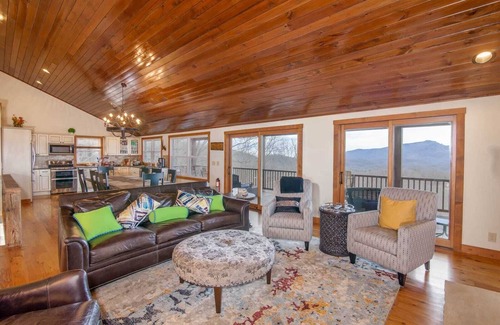 Boone House | Mountainside Home with Custom Finishes