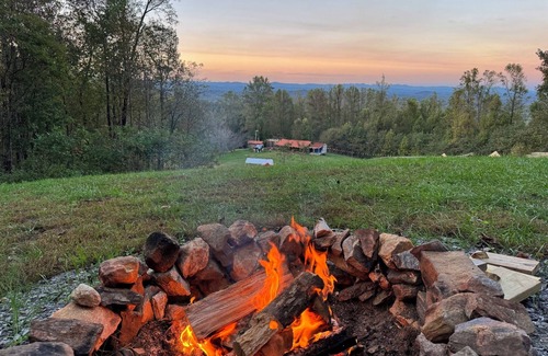 Moravian Falls RV Rental | Mountaintop Glamping Tent at Growing Faith Farms