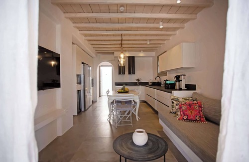 Paraga Villa | Mykonian Luxury 4 Bd Villa Filyra w Private pool