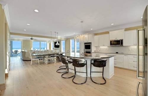 Kure Beach House | nBrand NEW luxury oceanfront, panoramic ocean views,8 bedrooms, private pool